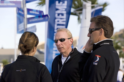 VOLVO OCEAN RACE - 2008 2009. IN-PORT RACE in Alicante-Spain.