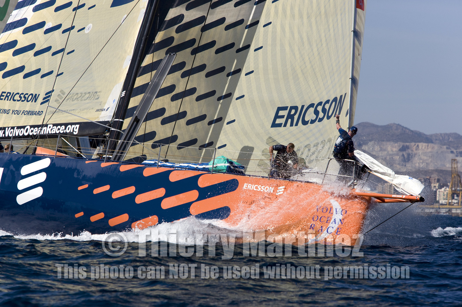 VOLVO OCEAN RACE - 2008 2009. IN-PORT RACE in Alicante-Spain.