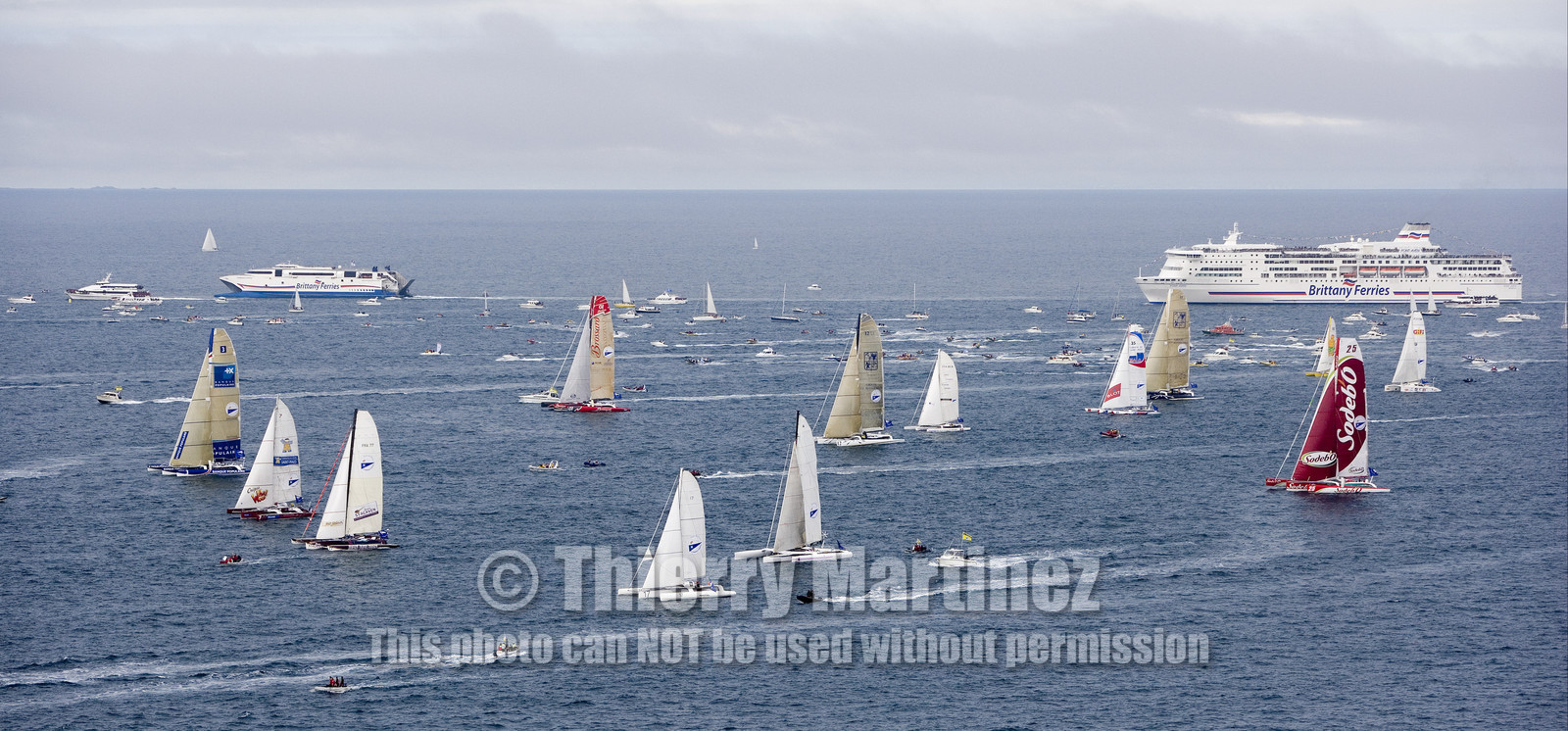 ROUTE DU RHUM Start in St Malo.Oct  2006