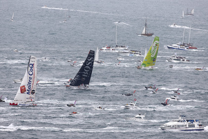 VENDEE GLOBE 2012 13 , Start 10 Nov 2012.