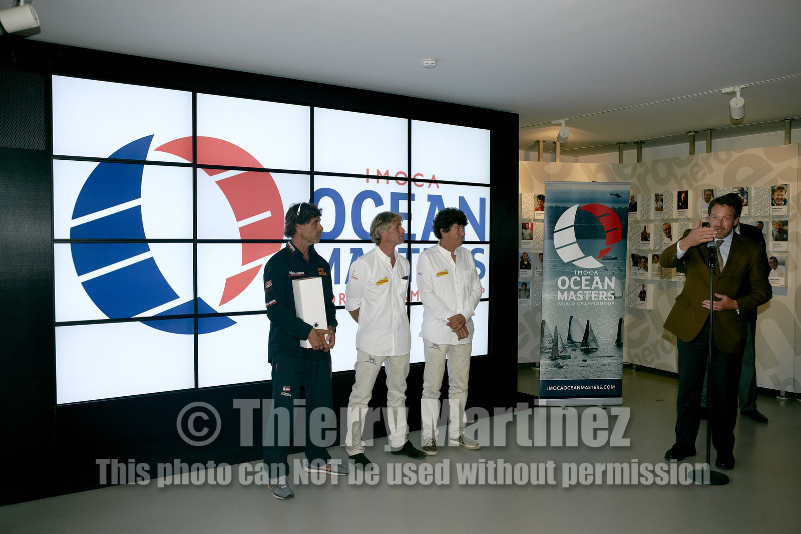 Prise giving  IMOCA OCEAN MASTERS WORLD CHAMPIONSHIP 2013-14