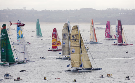 ROUTE DU RHUM Start in St Malo.Oct  2006