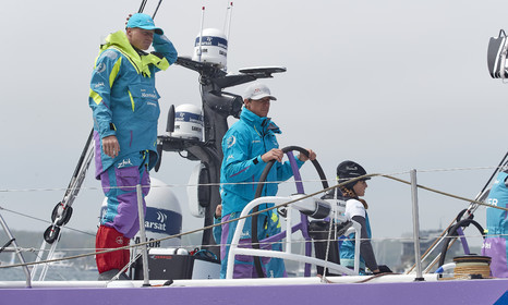 team AkzoNobel  in Volvo Ocean Race 2017-18.