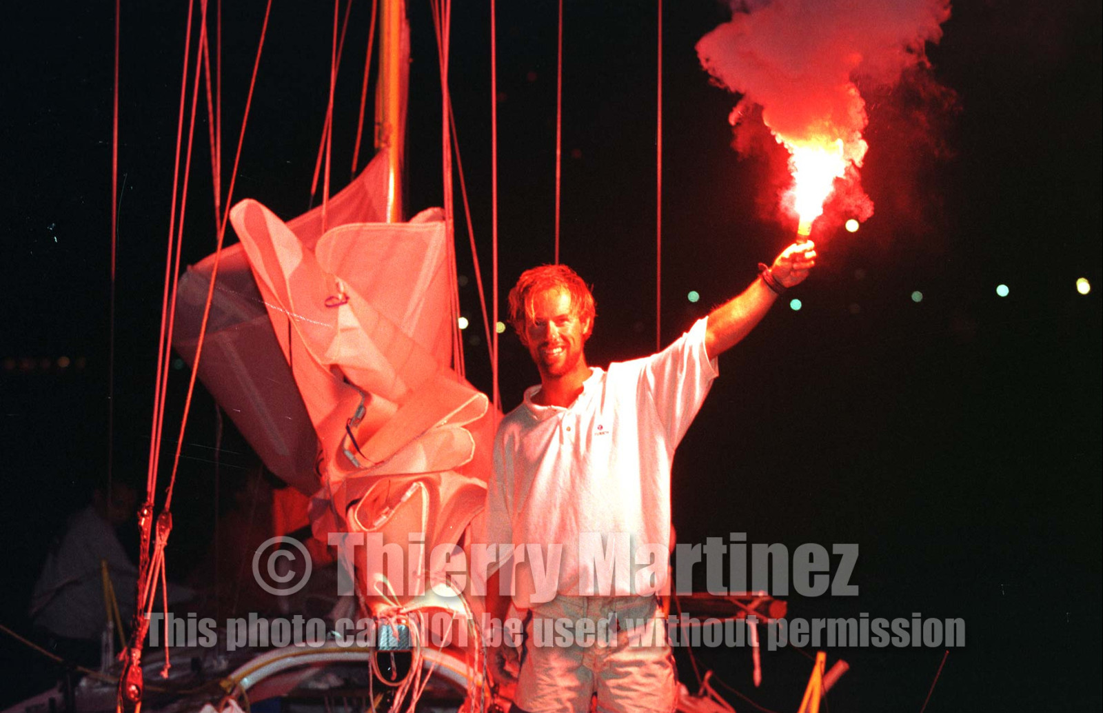 MINI TRANSAT 1997. Arrivée Fort de France (Martinique-FRA)