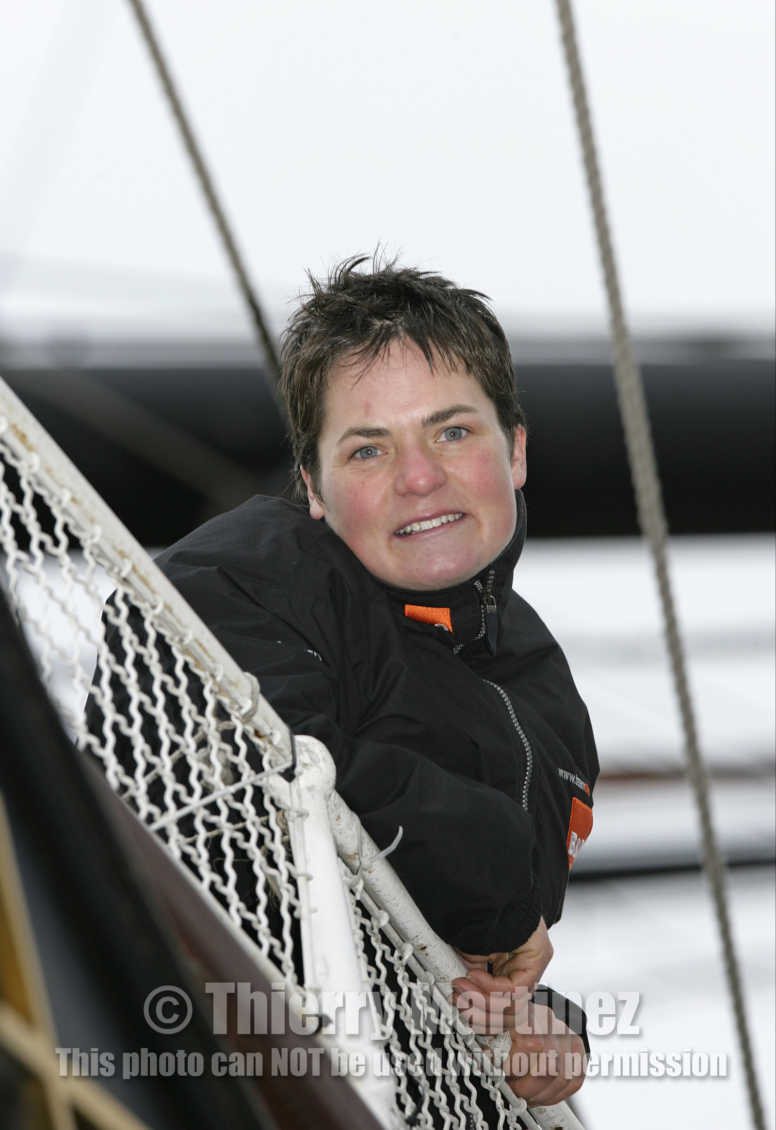 Ellen MacArthur(UK) meet London's public in Greenwich(UK)