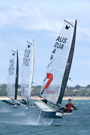 2015 McDougall + McConaghy Moth Worlds. Sorrento - VIC AUSTRALIA  . 6 16 January 2015. Organize by Sorrento Sailing Couta Boat Club.
