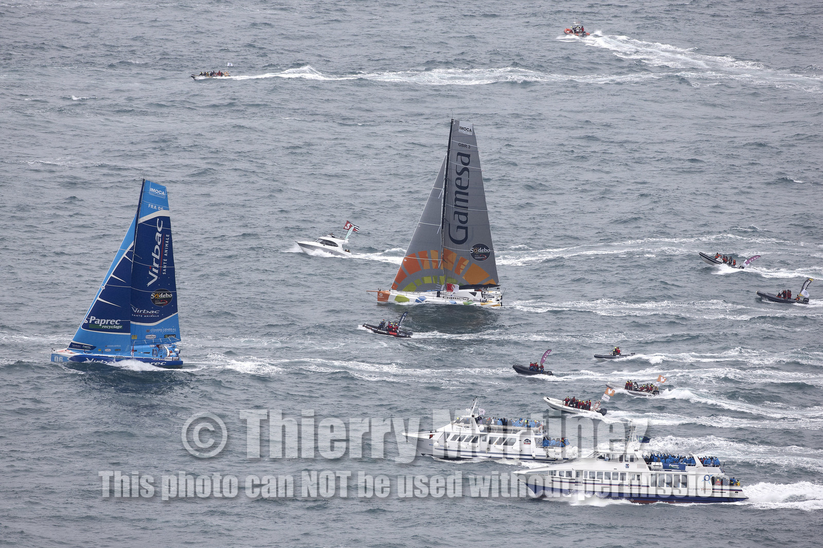VENDEE GLOBE 2012 13 , Start 10 Nov 2012.