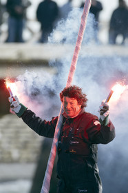 13_01861  2012 13 VENDEE GLOBE. Arrival in Les sables d'Olonne (