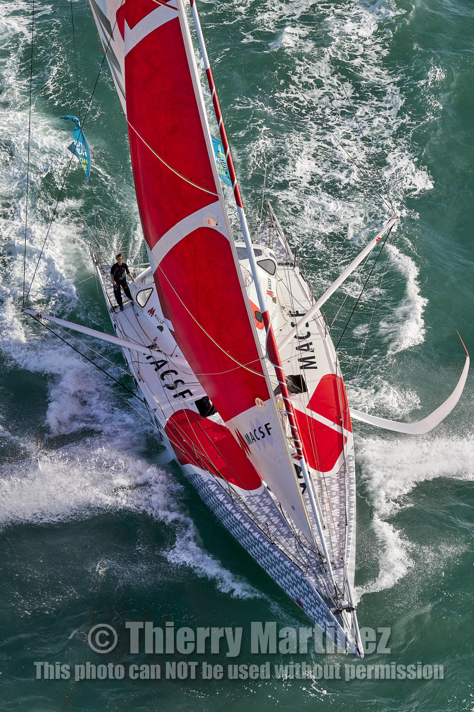 22_38882   © Thierry Martinez.DINARD, FRANCE. 9 Novembre  2022Départ de la 12éme ROUTE DU RHUM, transatlantique course à la voile en solitaire de St Malo(FRA)  à Pointe à Pitre (FRA-Guadeloupe) 3.543 milles nautiques.
