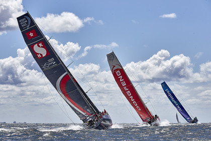 team AkzoNobel  in Volvo Ocean Race 2017-18.