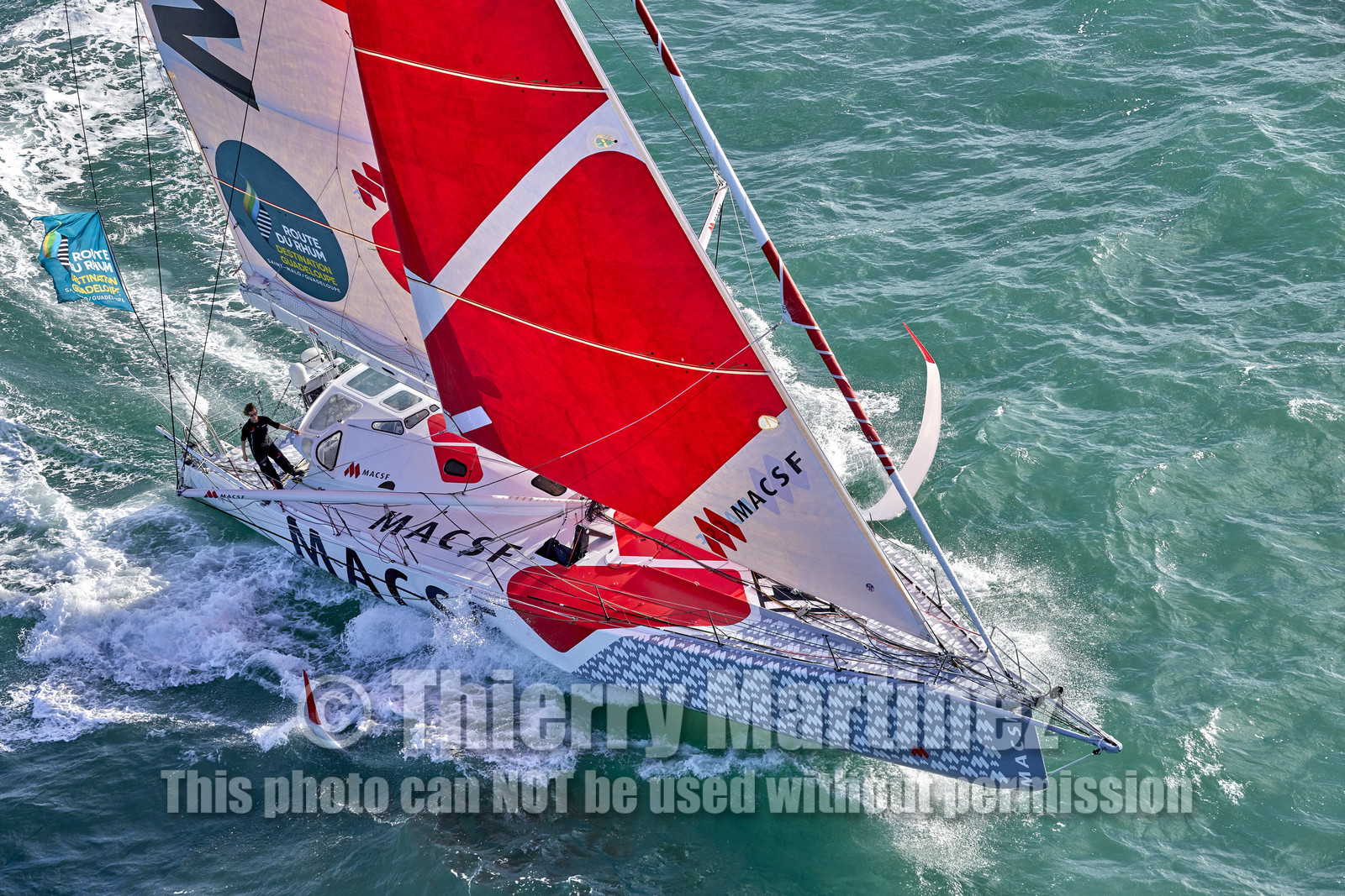 22_38878   © Thierry Martinez.DINARD, FRANCE. 9 Novembre  2022Départ de la 12éme ROUTE DU RHUM, transatlantique course à la voile en solitaire de St Malo(FRA)  à Pointe à Pitre (FRA-Guadeloupe) 3.543 milles nautiques.