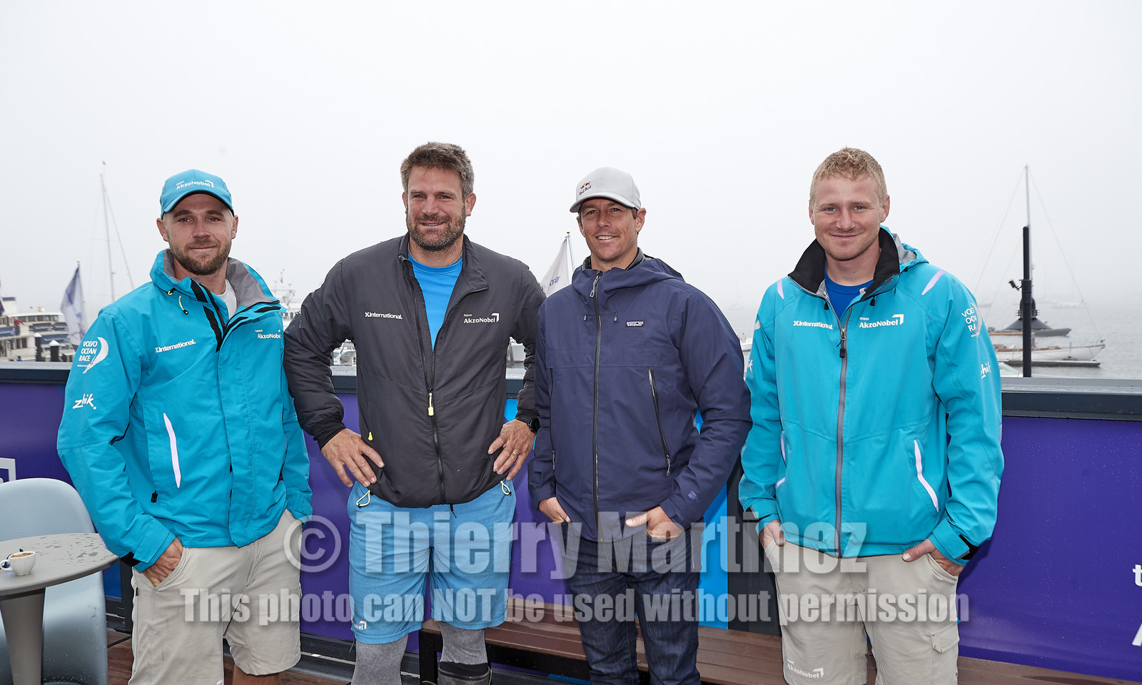 team AkzoNobel  in Volvo Ocean Race 2017-18.