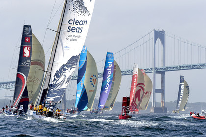 team AkzoNobel  in Volvo Ocean Race 2017-18.