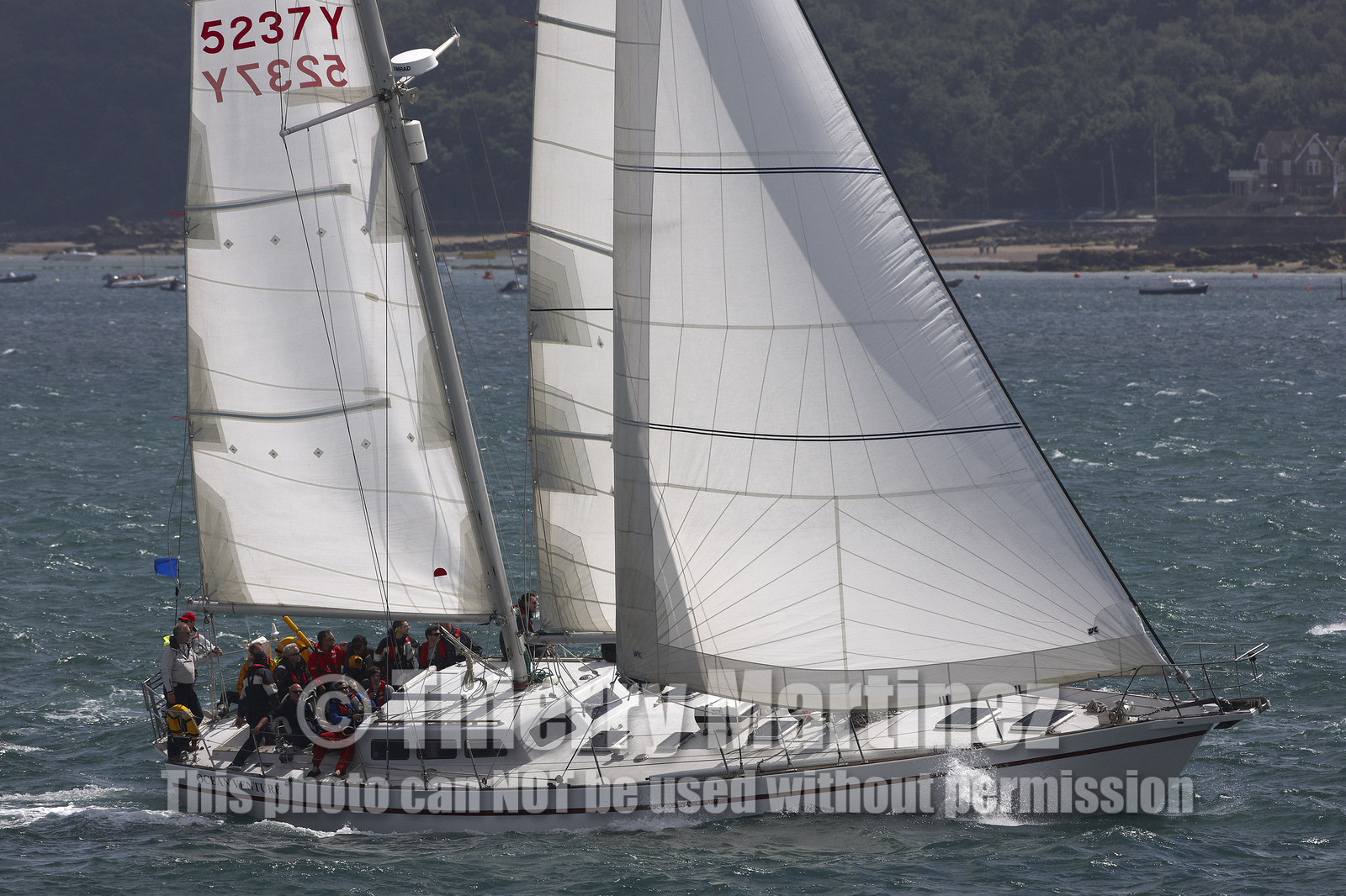 JP Morgan Asset Management Round The Island Race.