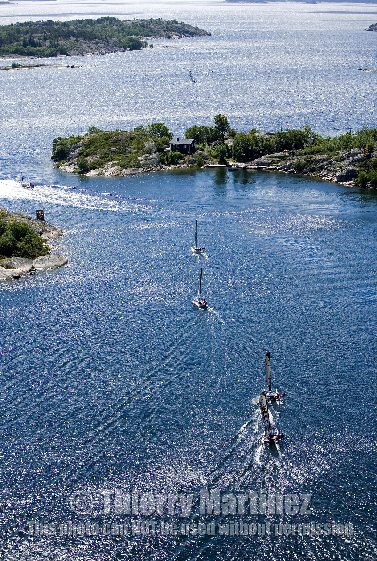 ©ThMartinez. NAGU, Finland, 28 JUNE 2006..Archipelago Raid 2006 (26-30 June 2006) Day 3-  .