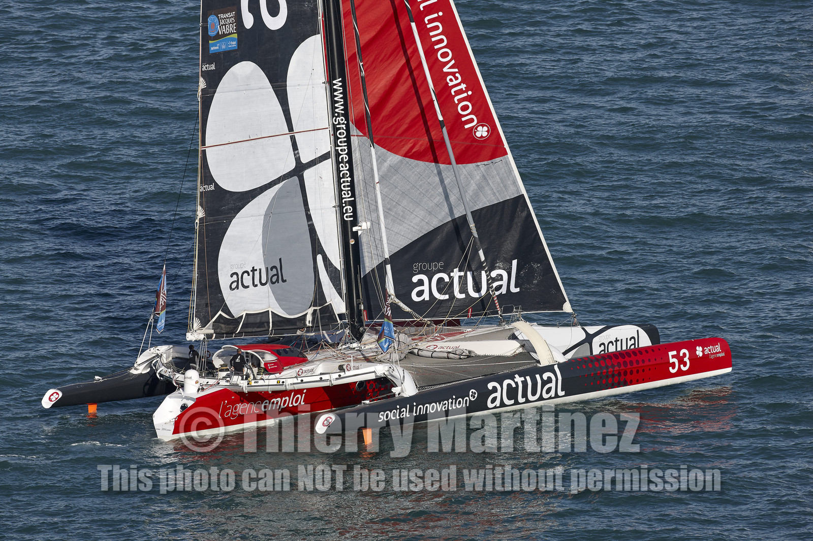 Départ Transat Jacques Vabre 2015.
