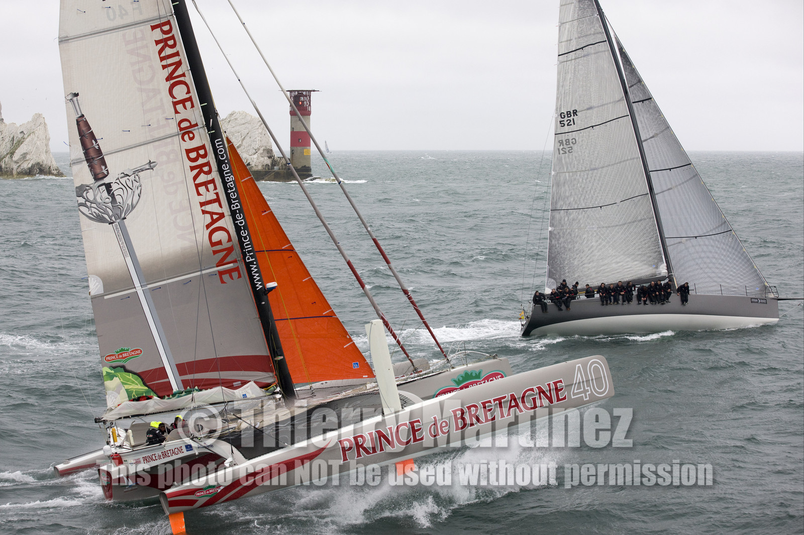 JP Morgan Asset Management Round The Island Race. 80th Anniversary race.