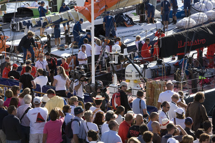 VOLVO OCEAN RACE - 2008 2009. IN-PORT RACE in Alicante-Spain.