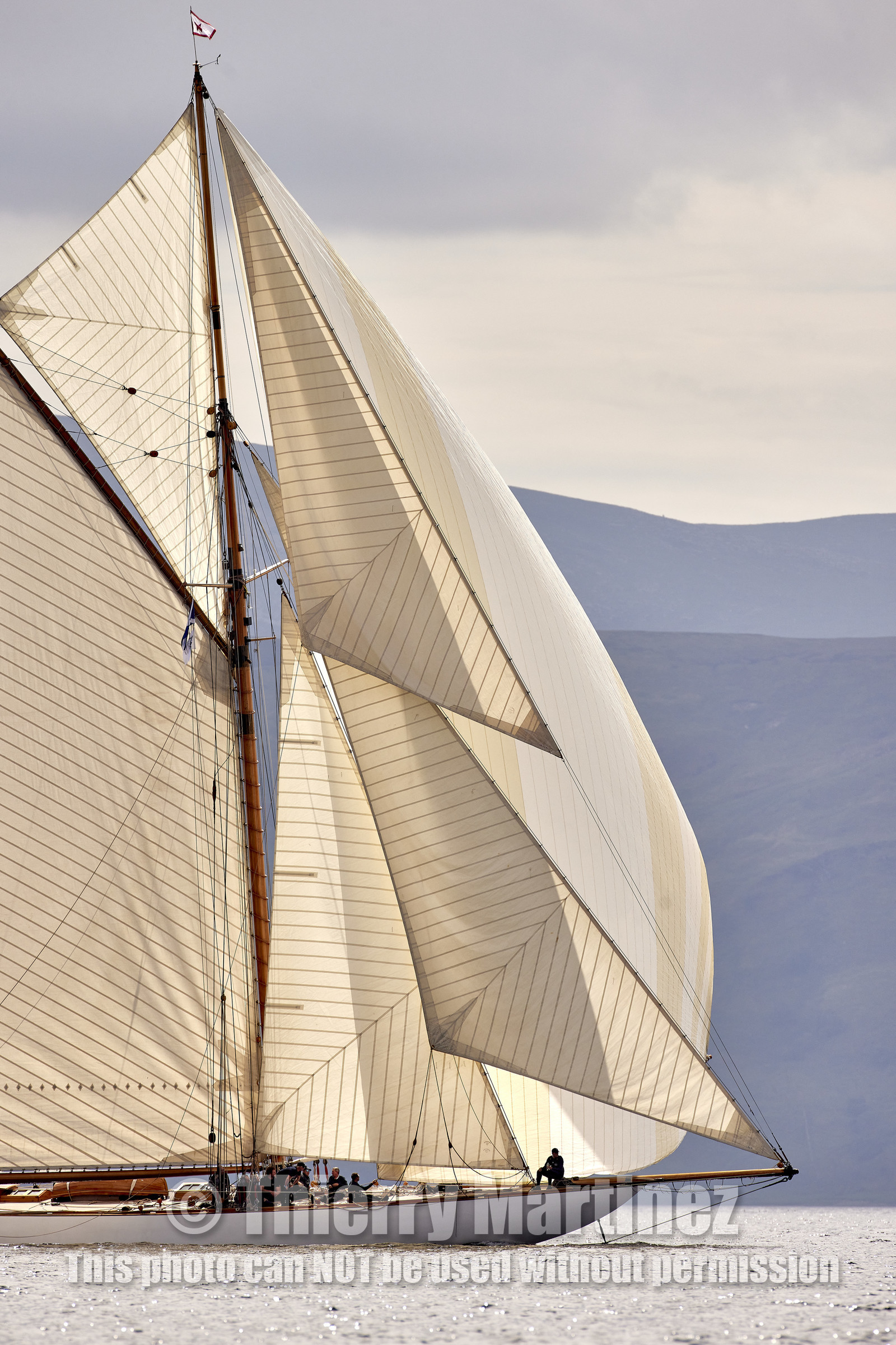 22_23001  © Thierry Martinez.FAIRLIE,SCOTLAND - UK 14th June 20222022 RICHARD MILLE FIFE REGATTA.Day 4 :ROTHESAY (ISLE OF BUTE) to PORTAVADIE.