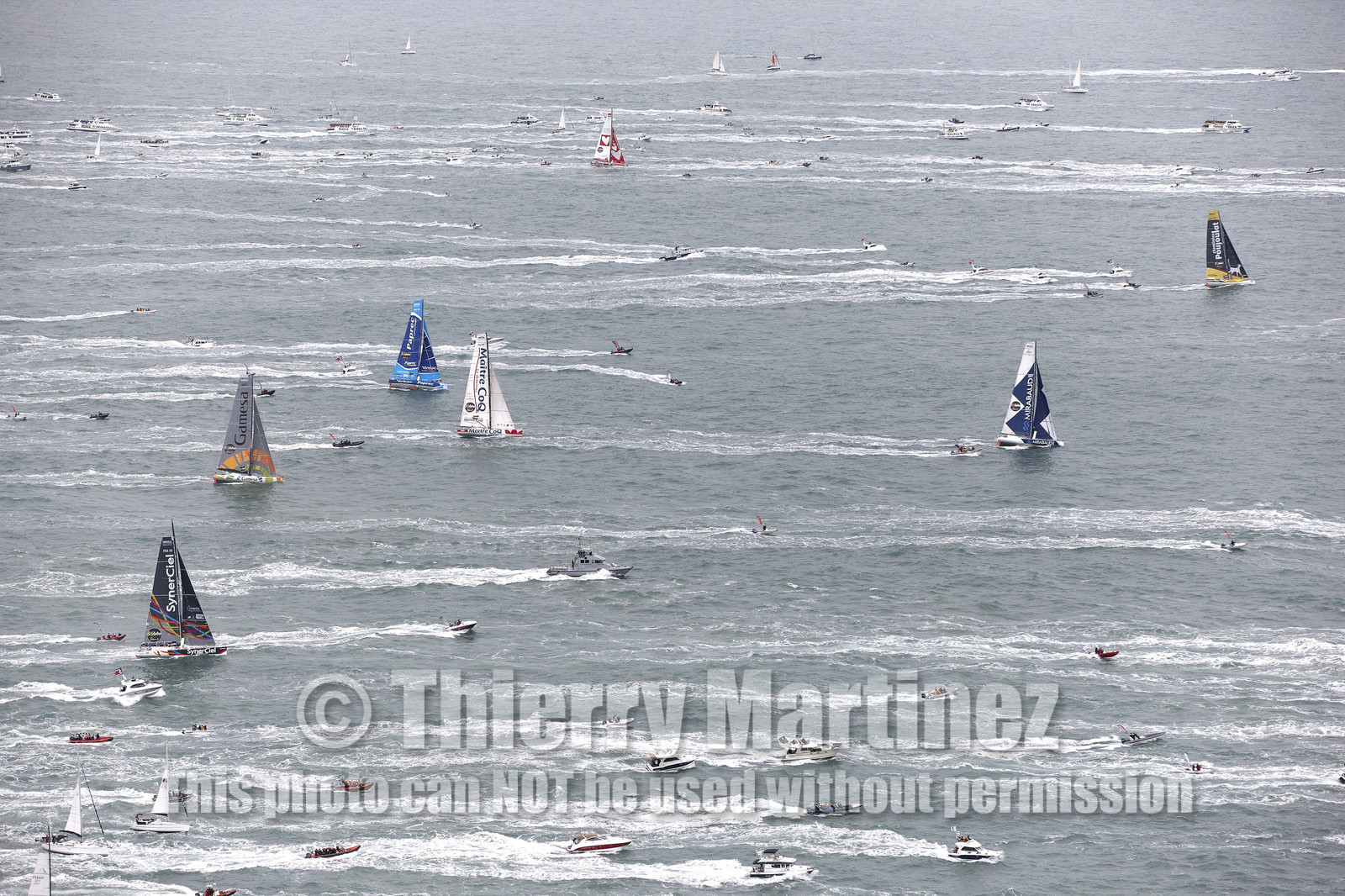 VENDEE GLOBE 2012 13 , Start 10 Nov 2012.