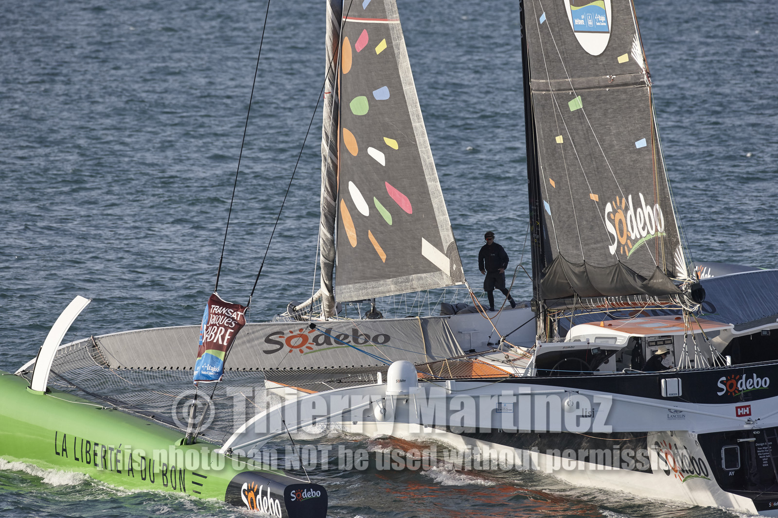 Départ Transat Jacques Vabre 2015.