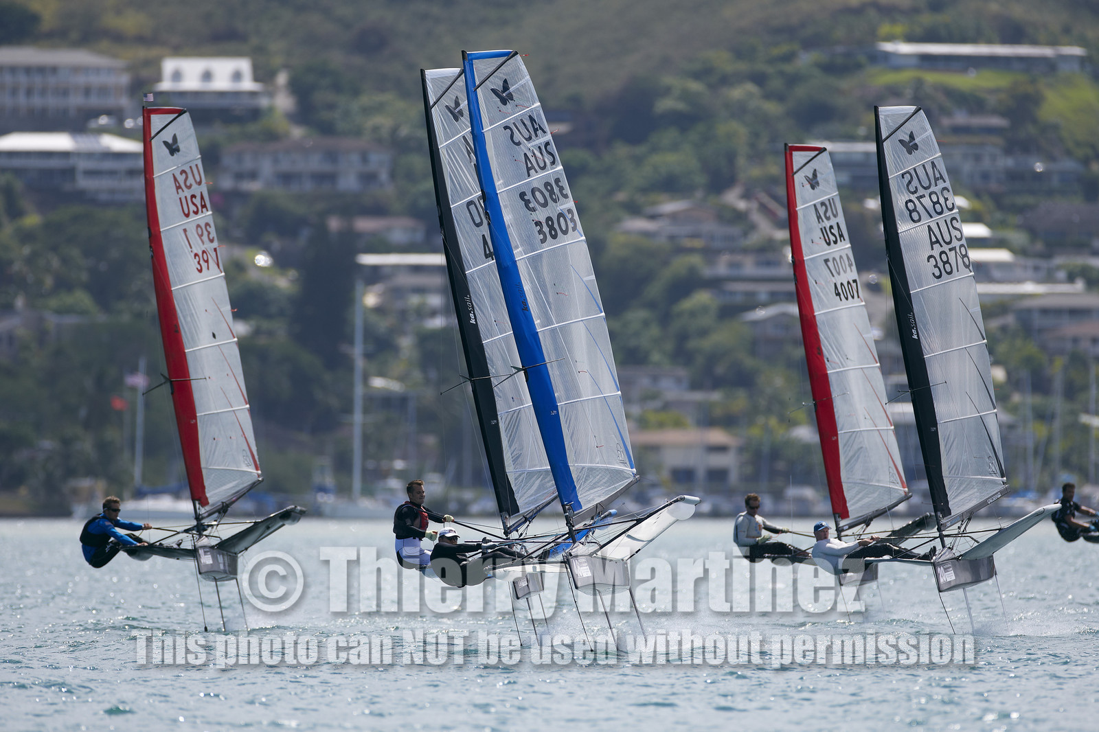 2013 US National International Moth - Kaneohe Bay - Hawaii -USA . 10-11 October 2013