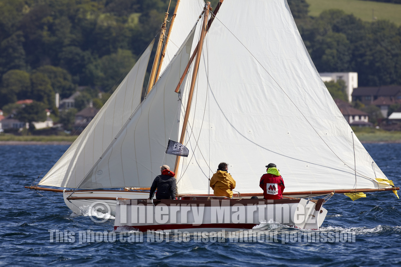 22_17006   © Thierry Martinez.FAIRLIE,SCOTLAND - UK 12th June 20222022 RICHARD MILLE FIFE REGATTA.Day 2 : LARGS to ROTHESAY