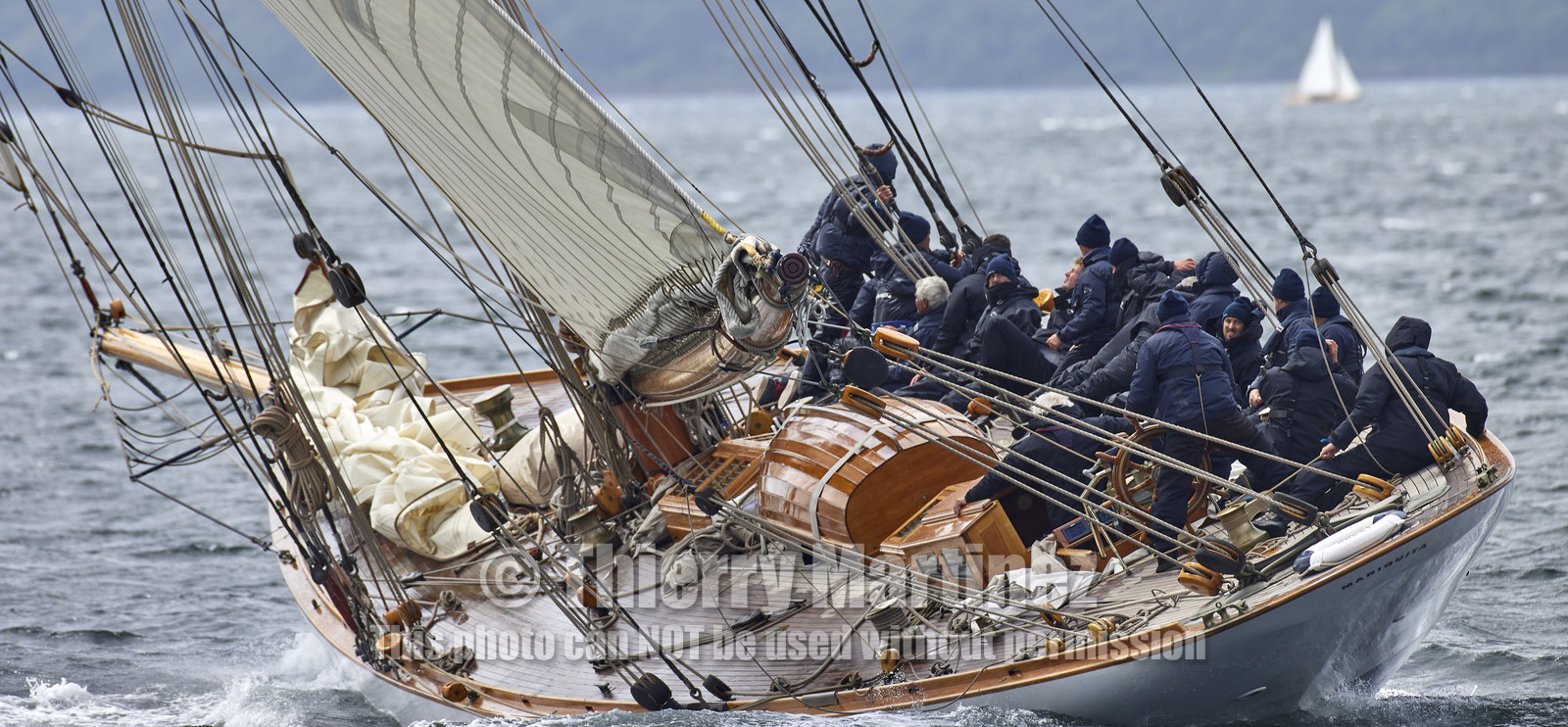 22_17006   © Thierry Martinez.FAIRLIE,SCOTLAND - UK 12th June 20222022 RICHARD MILLE FIFE REGATTA.Day 2 : LARGS to ROTHESAY