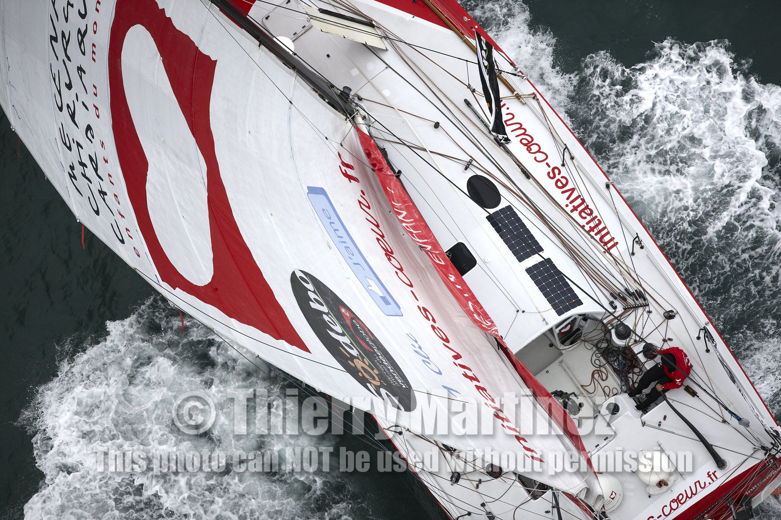 VENDEE GLOBE 2012 13 , Start  10 Nov 2012.