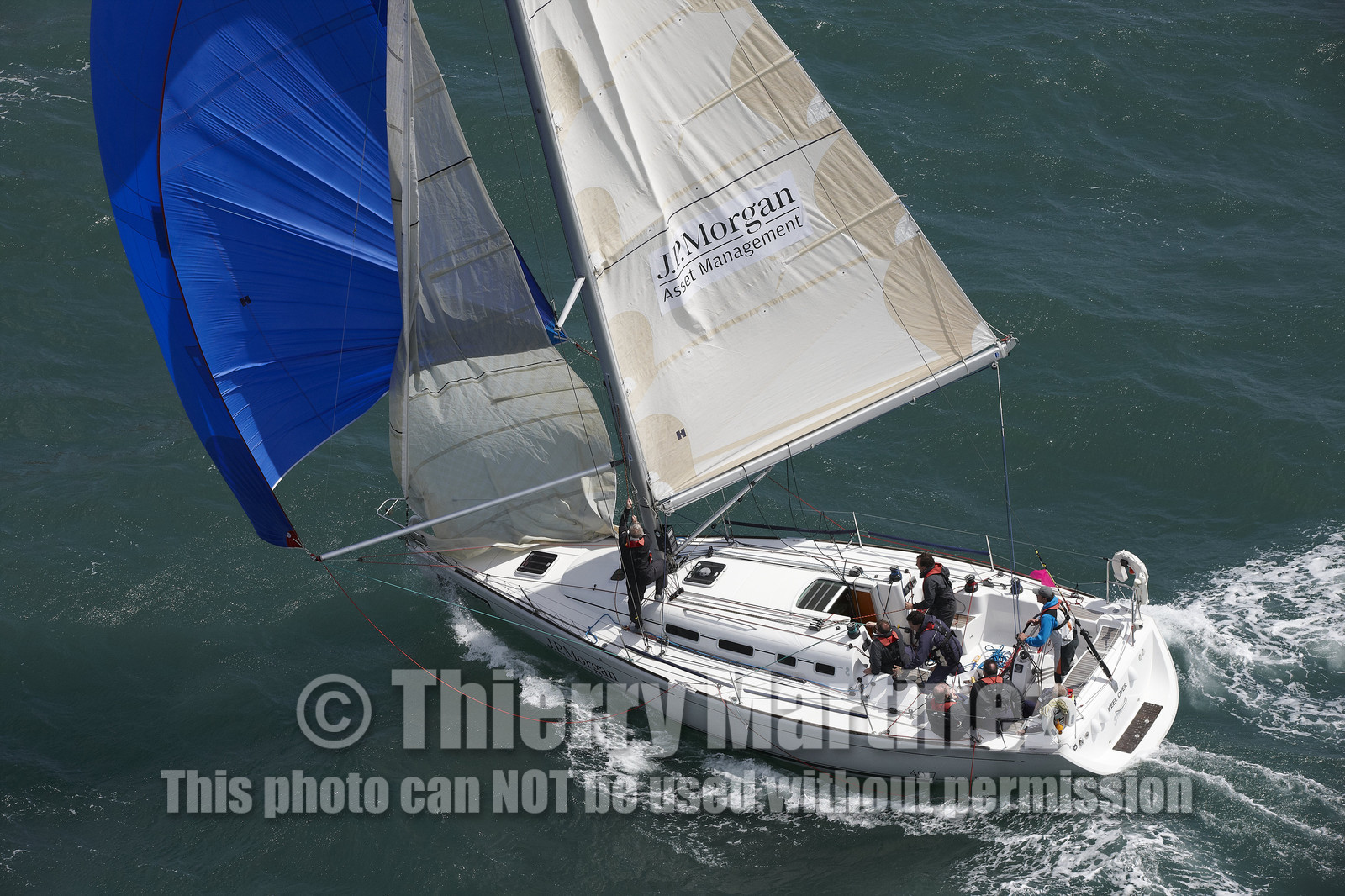 JP Morgan Asset Management Round The Island Race.