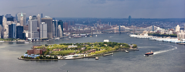 AERIAL VIEW OF NEW YORK CITY (NEW YORK-USA)