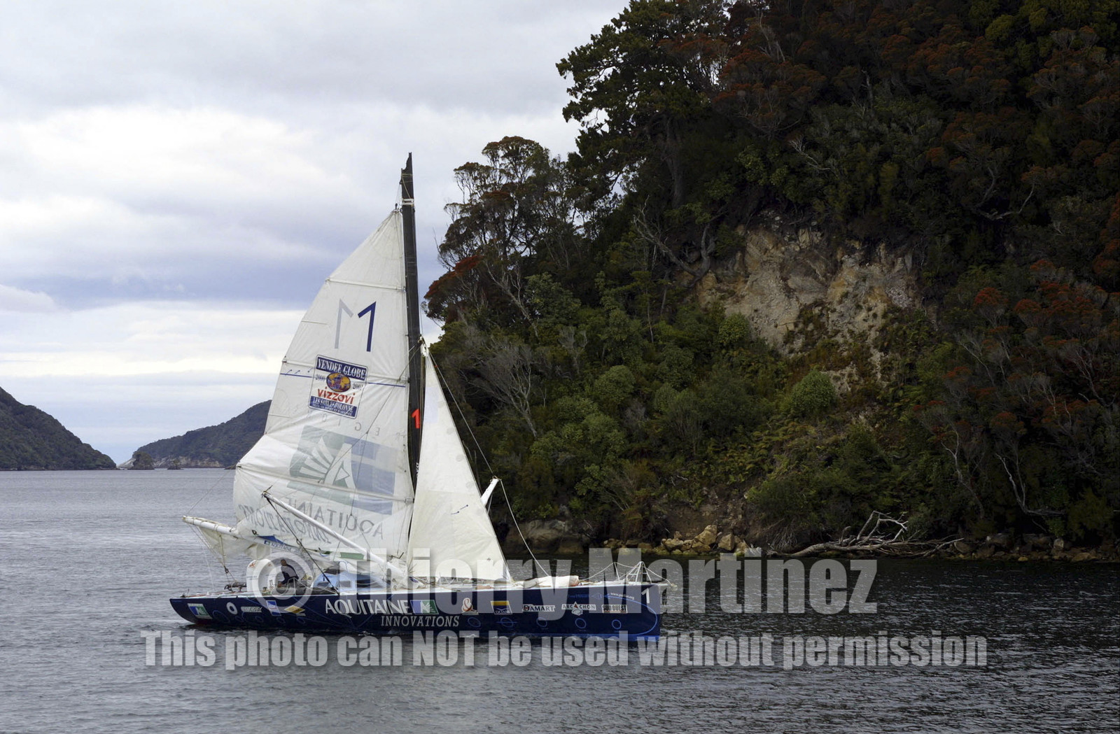 Yves Parlier (FRA) Vendée Globe 2000-01