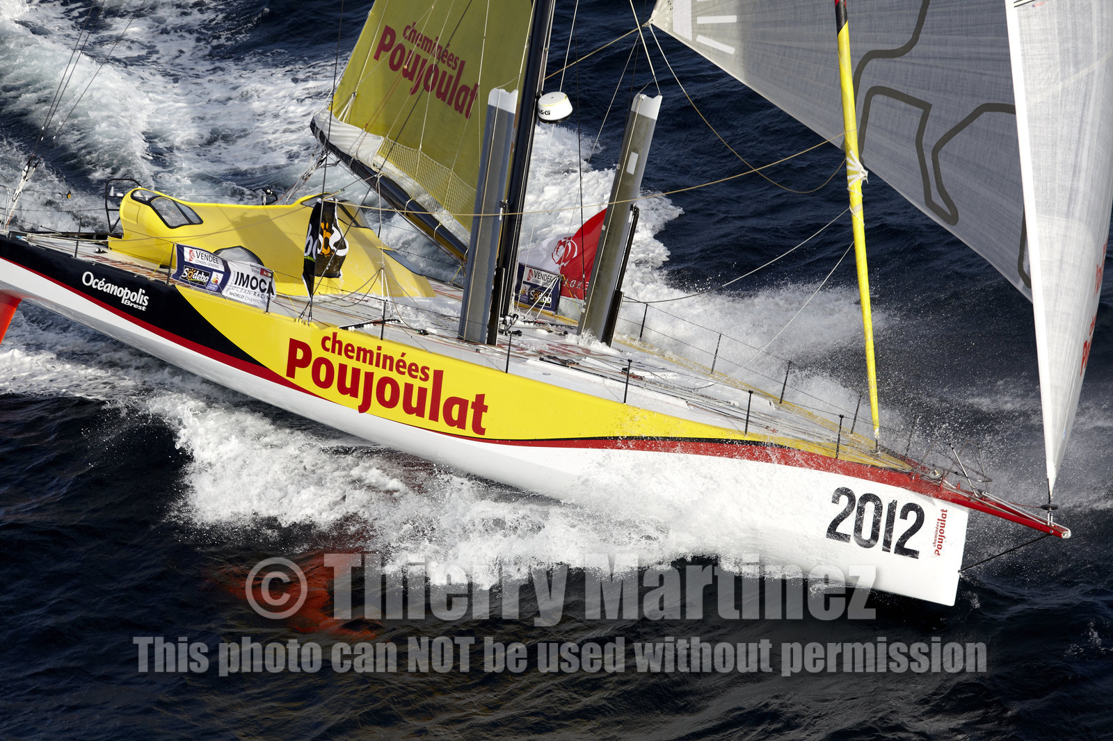 12_20273 CHEMINEES POUJOULAT ( IMOCA 60') , Skipper Bernard Stamm (SUI)