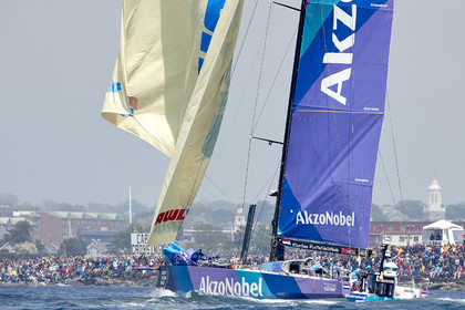 team AkzoNobel  in Volvo Ocean Race 2017-18.