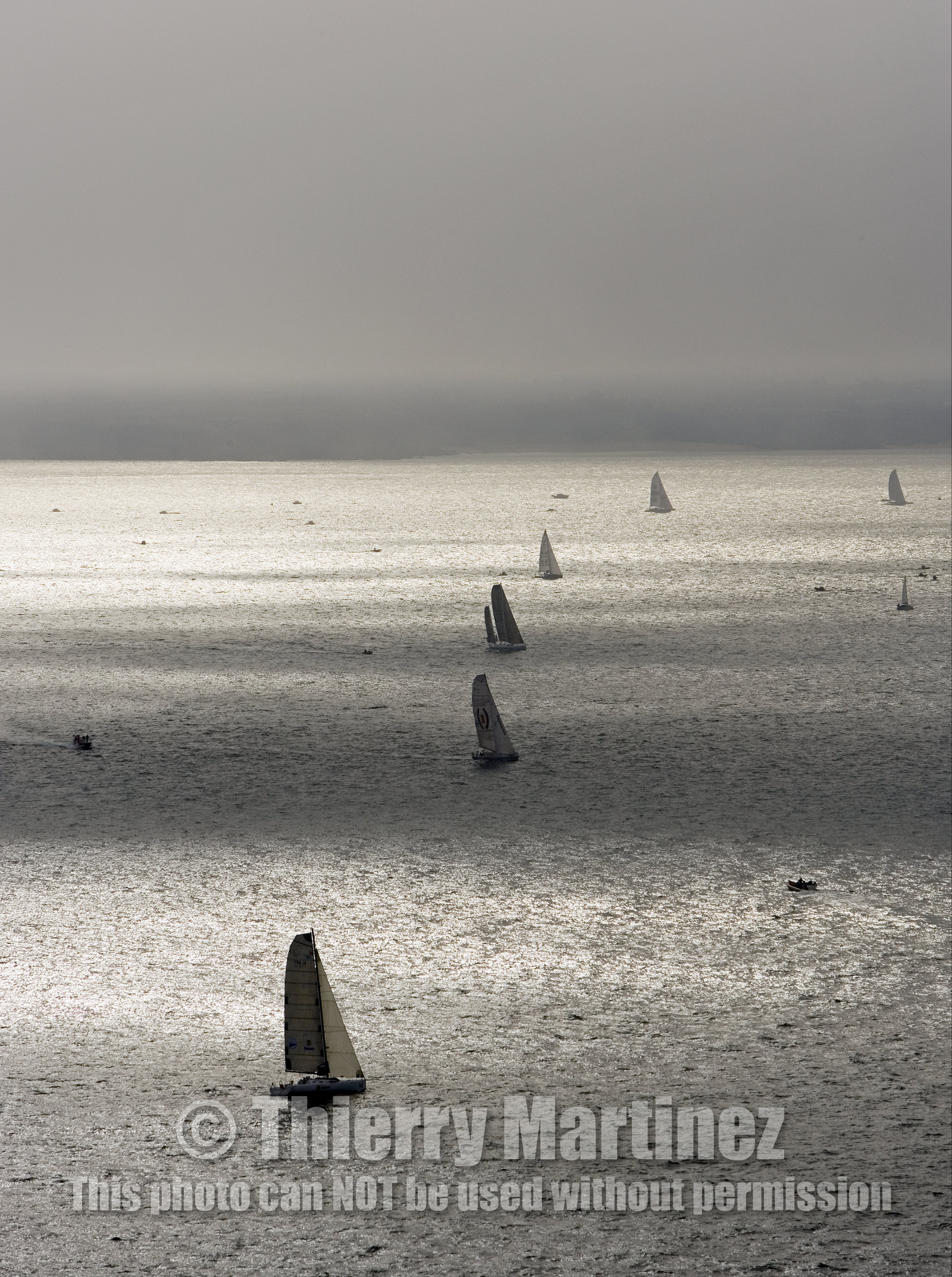 ROUTE DU RHUM Start in St Malo.Oct  2006