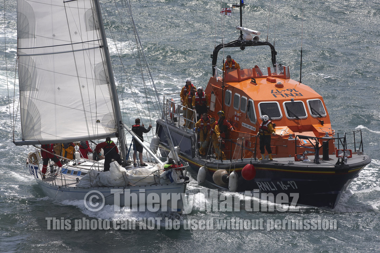 JP Morgan Asset Management Round The Island Race.