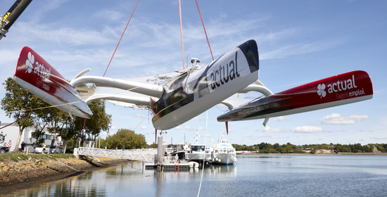 Mise à l'eau ACTUAL-ULTIM 
