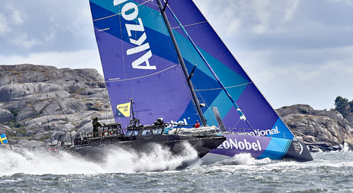 team AkzoNobel  in Volvo Ocean Race 2017-18.