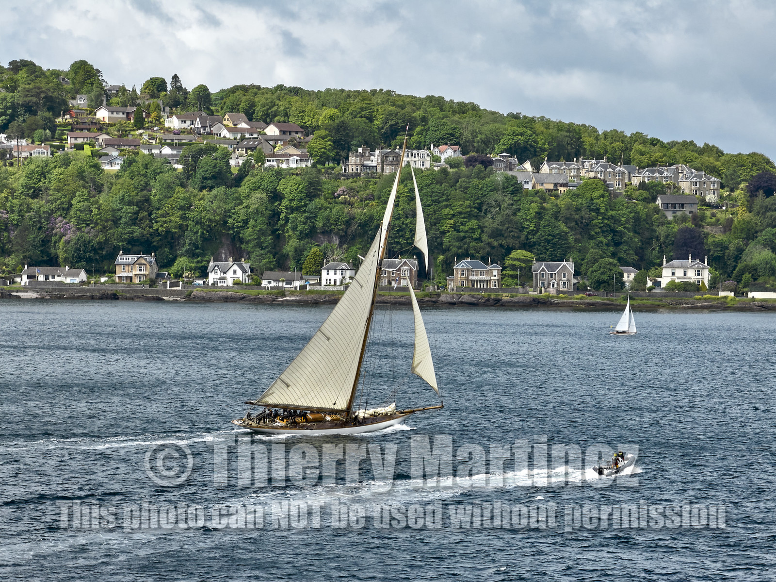 22_17006   © Thierry Martinez.FAIRLIE,SCOTLAND - UK 12th June 20222022 RICHARD MILLE FIFE REGATTA.Day 2 : LARGS to ROTHESAY