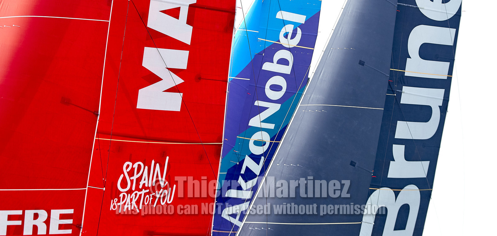 team AkzoNobel  in Volvo Ocean Race 2017-18.