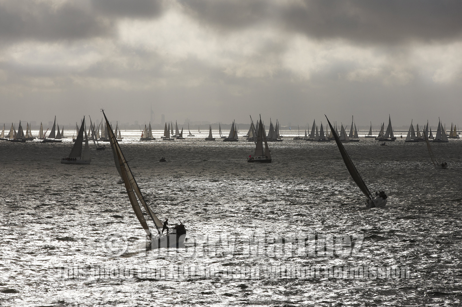 JP Morgan Asset Management Round The Island Race.