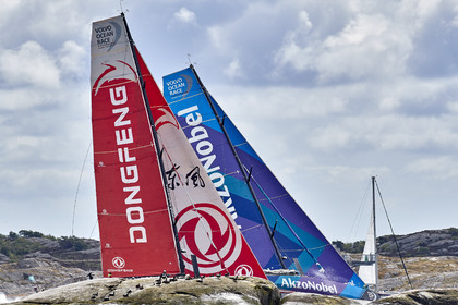 team AkzoNobel  in Volvo Ocean Race 2017-18.