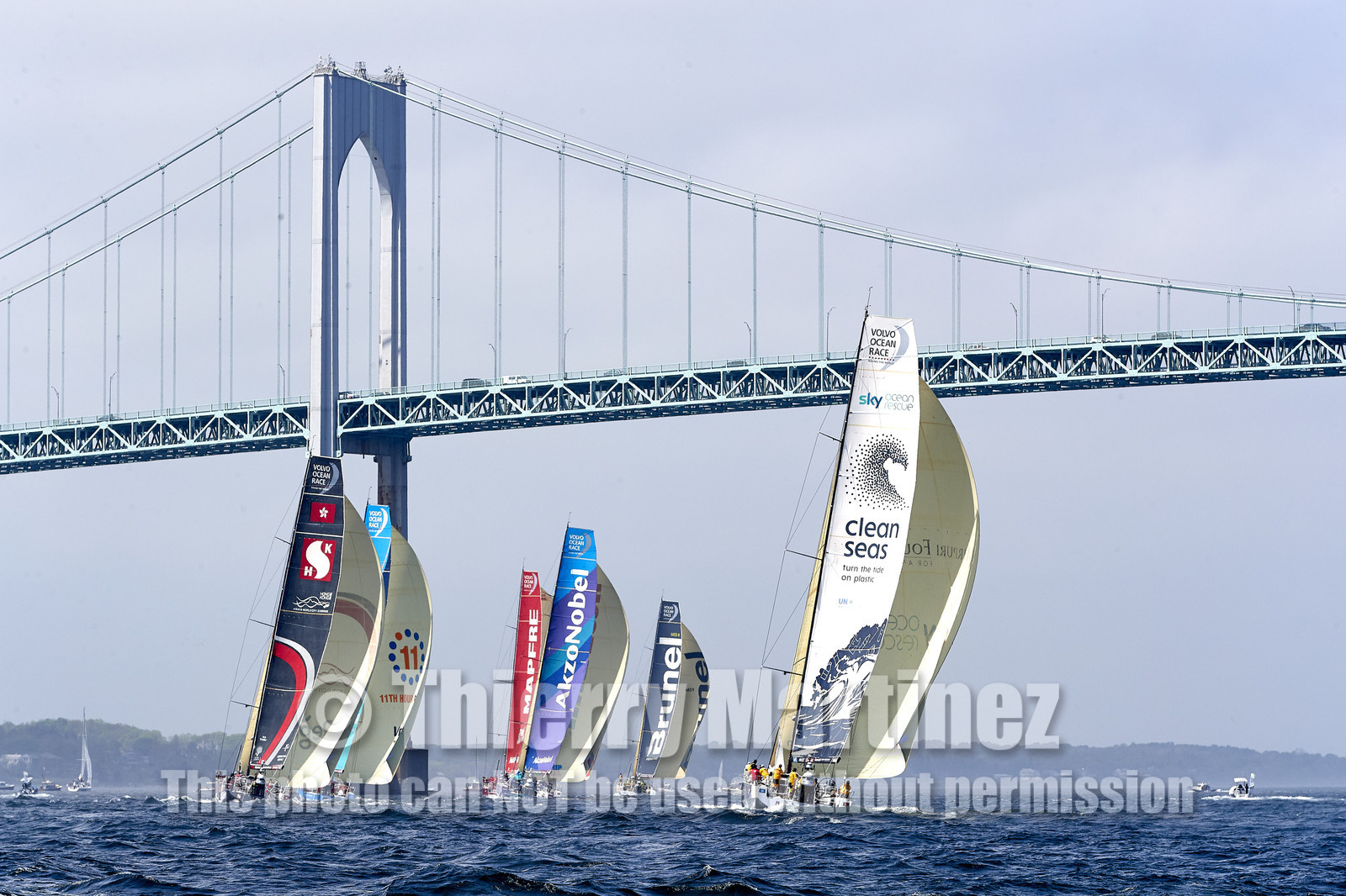 team AkzoNobel  in Volvo Ocean Race 2017-18.