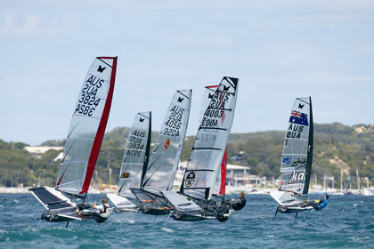 2015 McDougall + McConaghy Moth Worlds. Sorrento - VIC AUSTRALIA  . 6 16 January 2015. Organize by Sorrento Sailing Couta Boat Club.