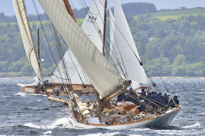 22_17006   © Thierry Martinez.FAIRLIE,SCOTLAND - UK 12th June 20222022 RICHARD MILLE FIFE REGATTA.Day 2 : LARGS to ROTHESAY