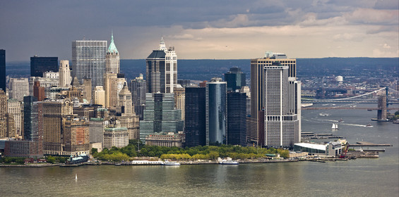 AERIAL VIEW OF NEW YORK CITY (NEW YORK-USA)