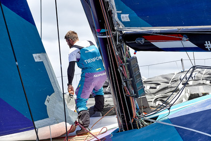 team AkzoNobel  in Volvo Ocean Race 2017-18.
