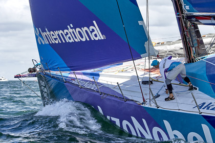 team AkzoNobel  in Volvo Ocean Race 2017-18.