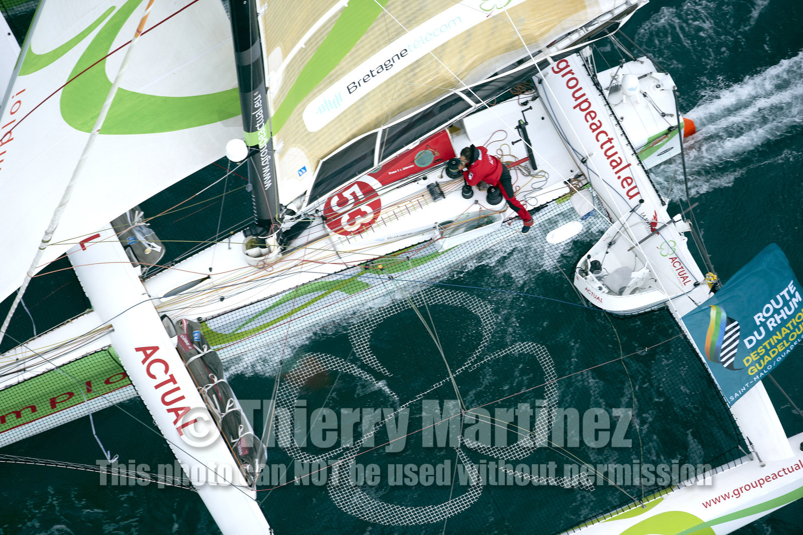 2014 ROUTE DU RHUM-DESTINATION GUADELOUPE, SOLO SAILING TRANSATLANTIC : ST MALO (FRA)   POINTE A PITRE-GUADELOUPE (FRENCH WEST INDIES)