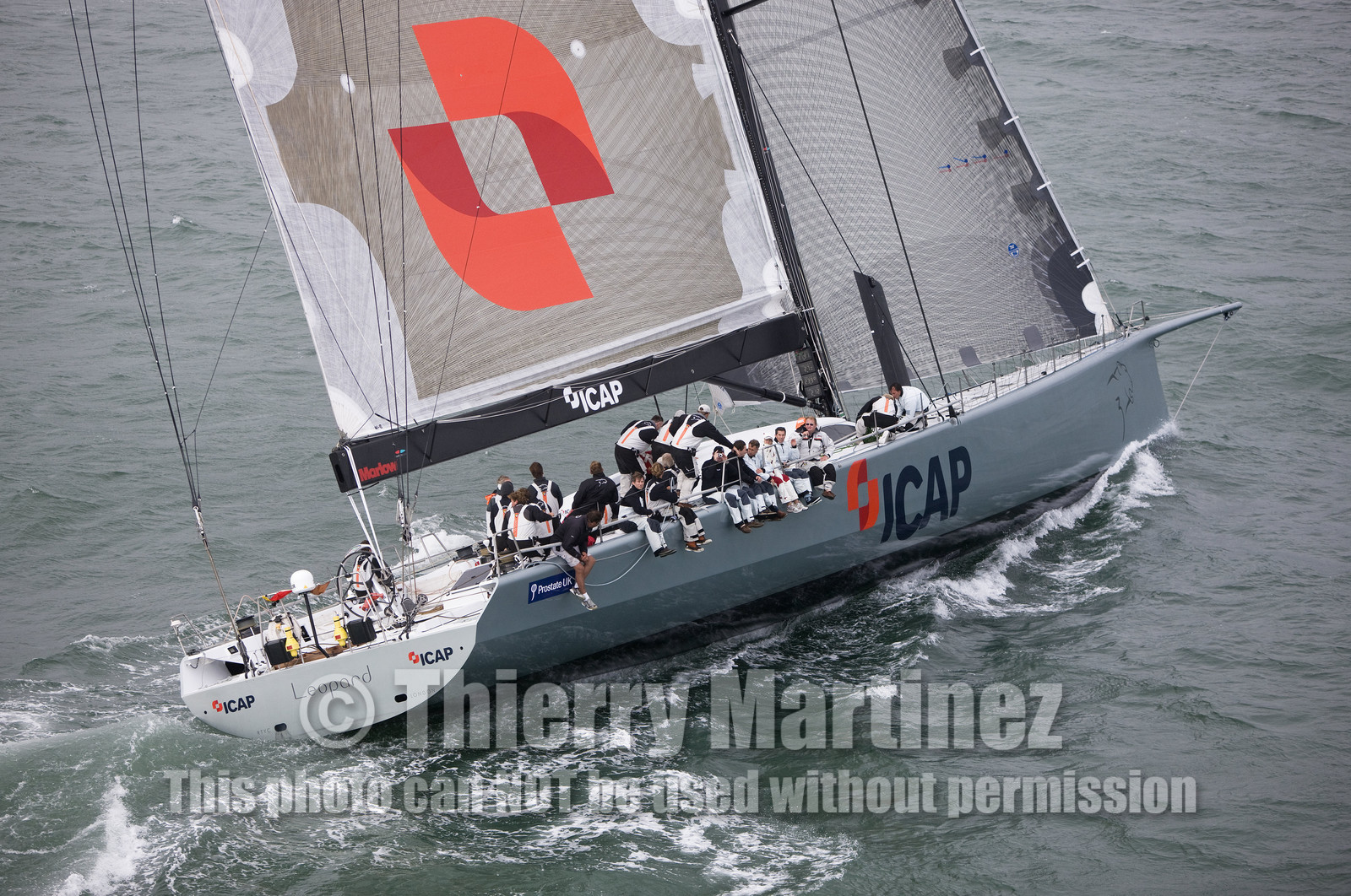 JP Morgan Asset Management Round The Island Race. 28 June 2008.